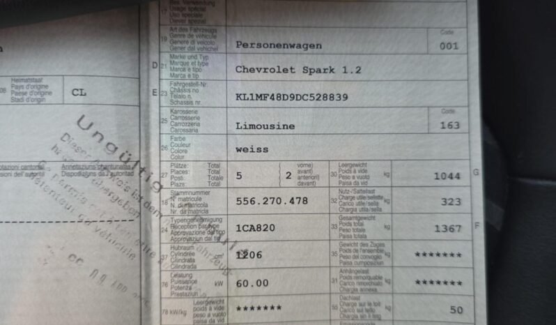 
								CHEVROLET Spark 1.2 LS full									
